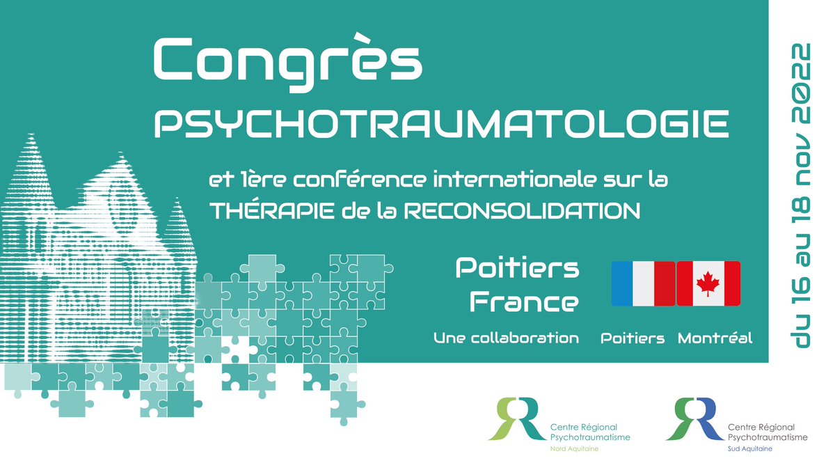 melanievoyer_'s tweet photo. Le programme du congrès de psychotraumatologie a été mis à jour: plénières, symposiums, communications…Toutes les informations sont disponibles sur la page du congrès. @CHLaborit @UnivPoitiers @ch_perrens @poitiersfr 

https://t.co/oYy9BuqBkA https://t.co/ituchdOh5j