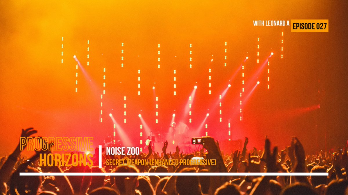 Our great friends <a href="/noisezoomusic/">Noise Zoo</a> returns with the new great single.
7. Noise Zoo 'Secret Weapon' [<a href="/Enhanced_Music/">Enhanced Music</a>]

 youtu.be/O5pVWO261o4

#TranceFamily #Trance #music #edm