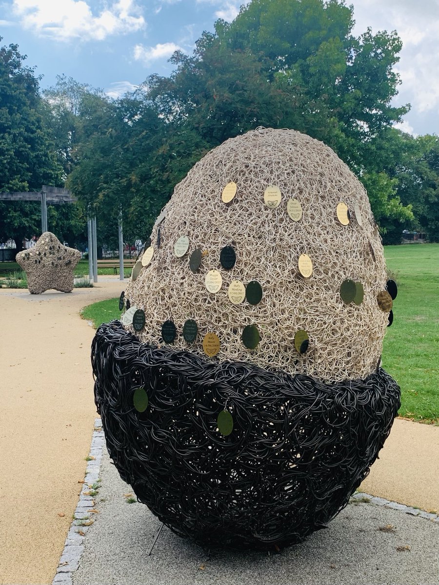 DaveTrimble1888's tweet photo. Seemed appropriate on a sad day to pop into ⁦@FSFundraising⁩ Forever Stars Stillbirth &amp; Child Bereavement Charity’s verylovely Serenity Garden for #BabyLoss today at #HighfieldsPark as I was passing by. https://t.co/UUFcUlkZ1s