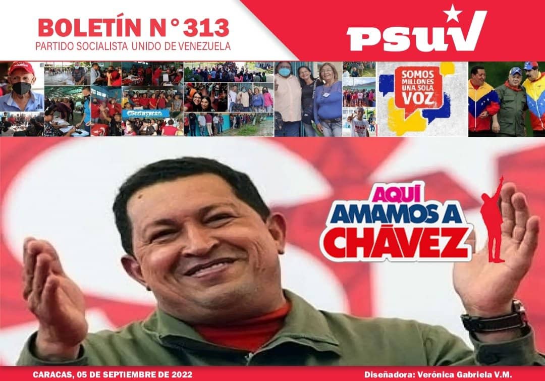psuvconcepcion1's tweet photo. #09Set||
Ya disponible la edición N° 313 del Boletín Informativo del PSUV: El pueblo sigue dando hermosas lecciones de organización y lucha.
Descarga aquí: https://t.co/75vv2SMIsL
#PatriaDelBuenGobierno
@NicolasMaduro @dcabellor @jorgerpsuv @PartidoPSUV @LuisJonasReyes https://t.co/ZRdvRPwSv9