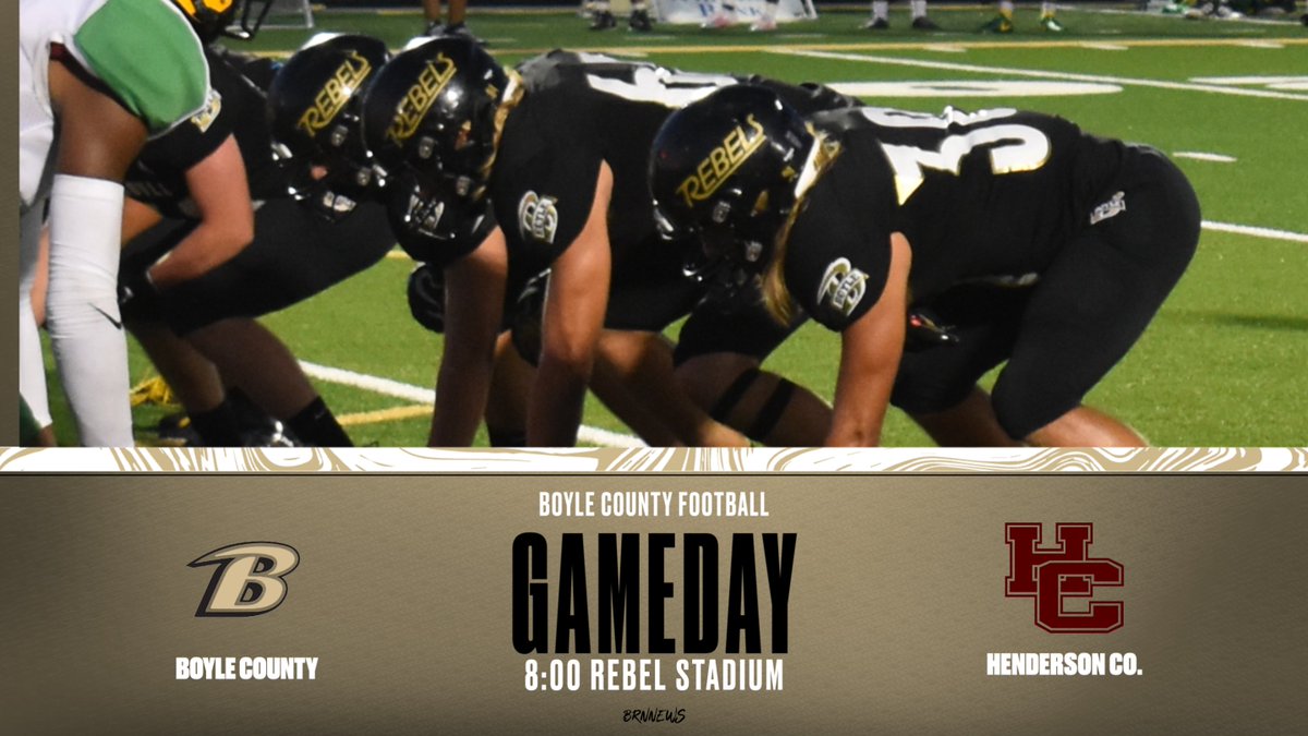 Good luck to our football players tonight!