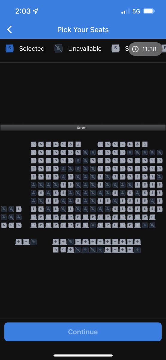 Seriously <a href="/ODEONCinemas/">ODEON</a> #Norwich when I booked it showed this. But there was me and two other people. Apparently all the booked seats are broken seats !!!!! Carl very unhelpful and rude = now one unhappy customer ☹️