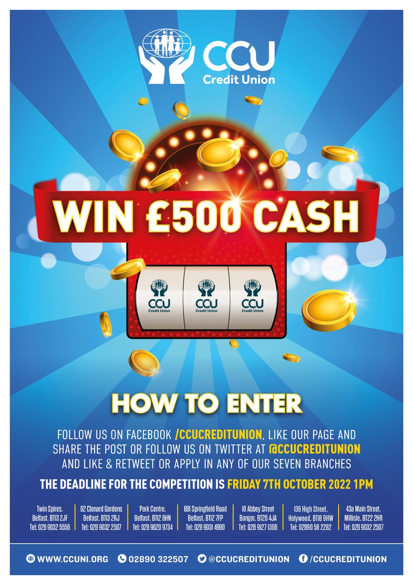 📣 COMPETITION TIME!!! 

🤑 WIN £500 CASH!!!

See below on how to enter 👇