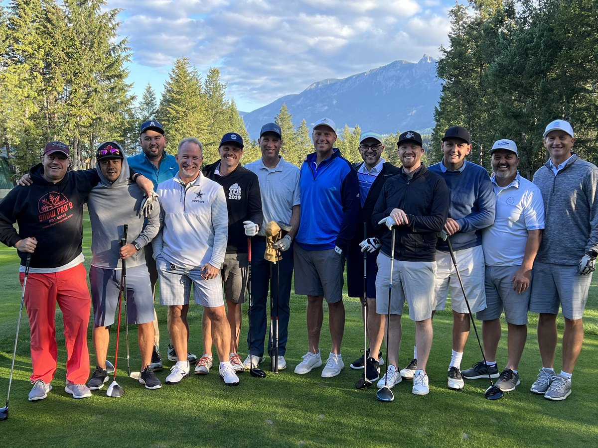 Thanks to the Mike Smythe group for starting off your golf weekend with a warm up round <a href="/SpurValley/">Spur Valley</a> ! Have a first class weekend you guys. 🏔🌤🕶