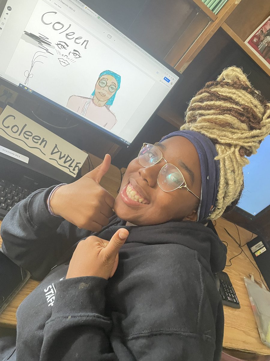 SLCI_LR3's tweet photo. Hello Coleen. So excited to have you in Comm Tech this semester! Welcome. @msrgriffith @PrabodaT @newtonbrook_ss #techitout23 https://t.co/Yyp5NrpZJy