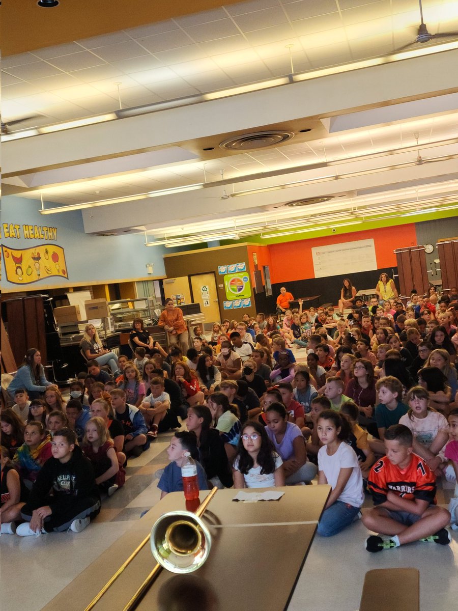 This week we held our welcome back assemblies! The kiddos were so excited to learn of so many new things happening around our building!