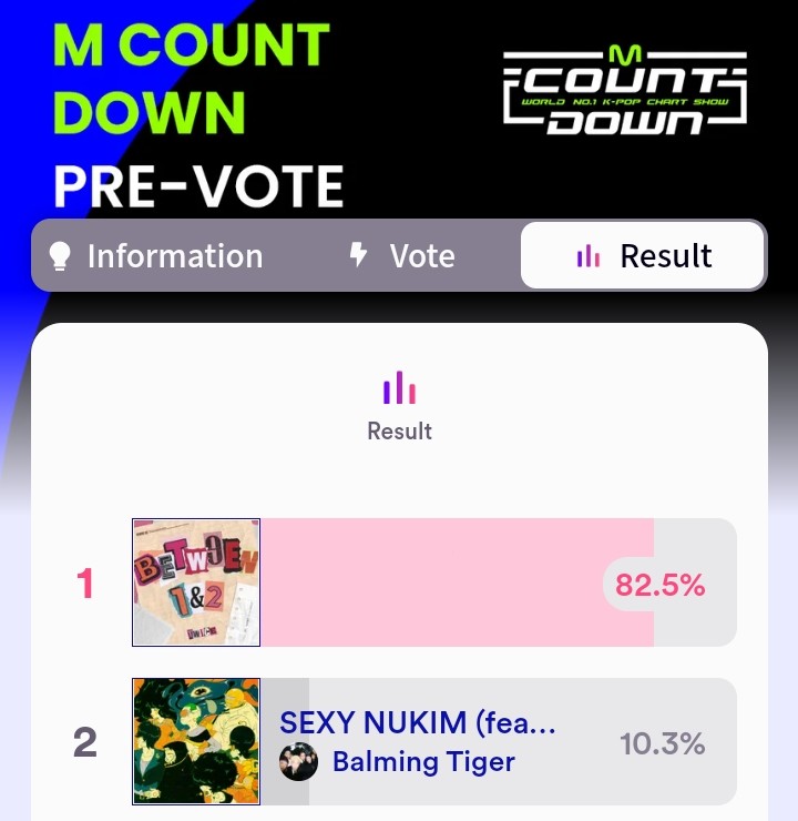 myglosshy's tweet photo. — IMPORTANTE: Están nuevamente abiertas la pre-votación de M COUNTDOWN, pasen a dejar su voto por “#SEXYNUKIM” de #BALMINGTIGER ft #RM. Pueden dejar su captura de voto usando los HTS del hot trending song 

📍:(https://t.co/EAksed8AU9) https://t.co/ppQBbiPNB0