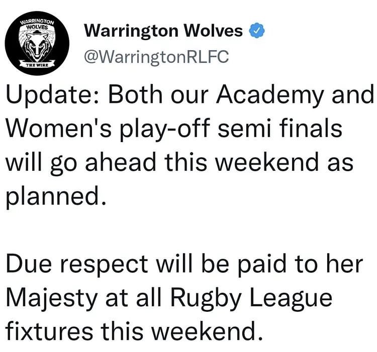 Warrington Wolves Women tweet media