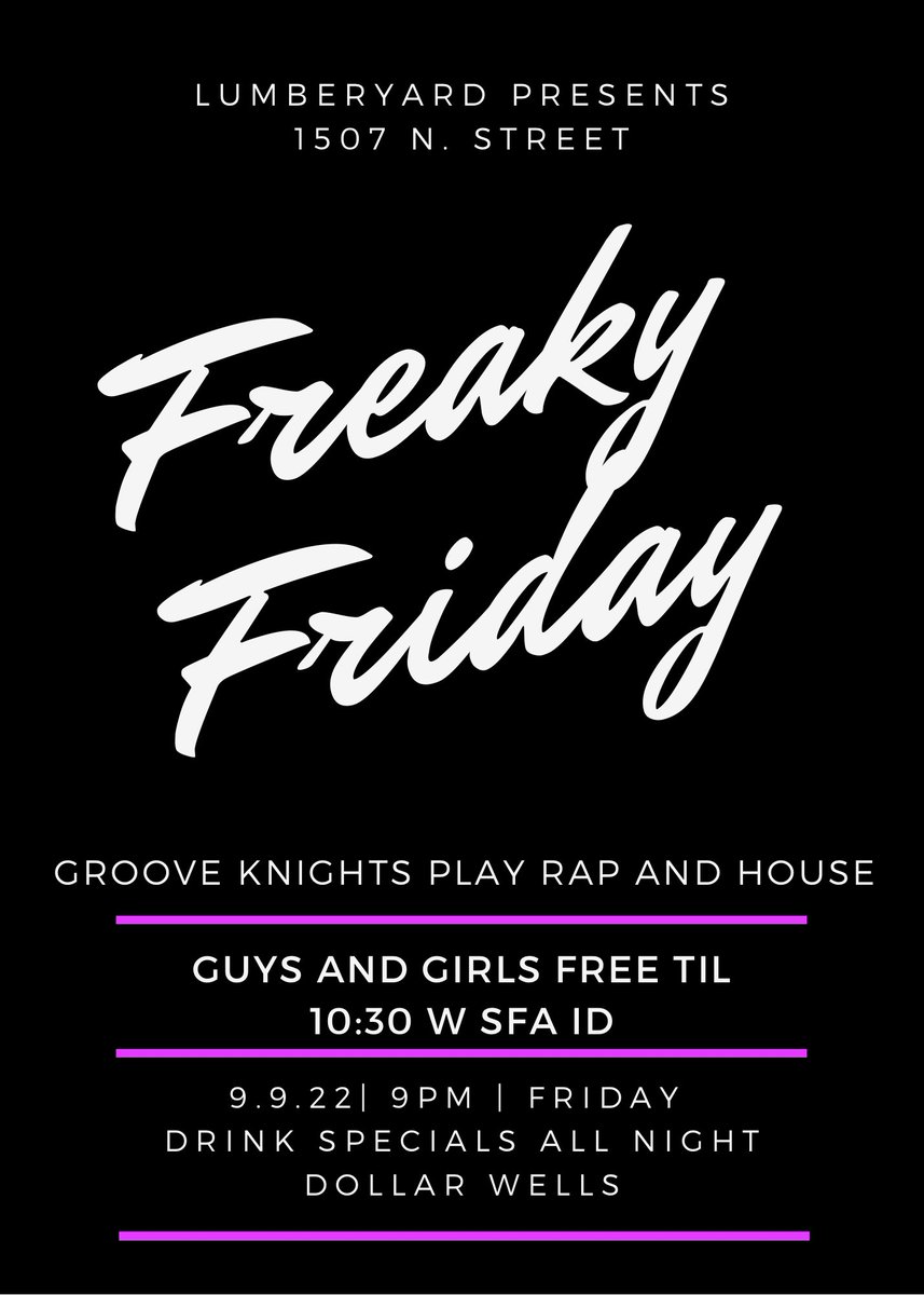 GrooveKnights's tweet photo. Tonight @SFAQuestions @etxlumberyard https://t.co/R3JUPNEX5l