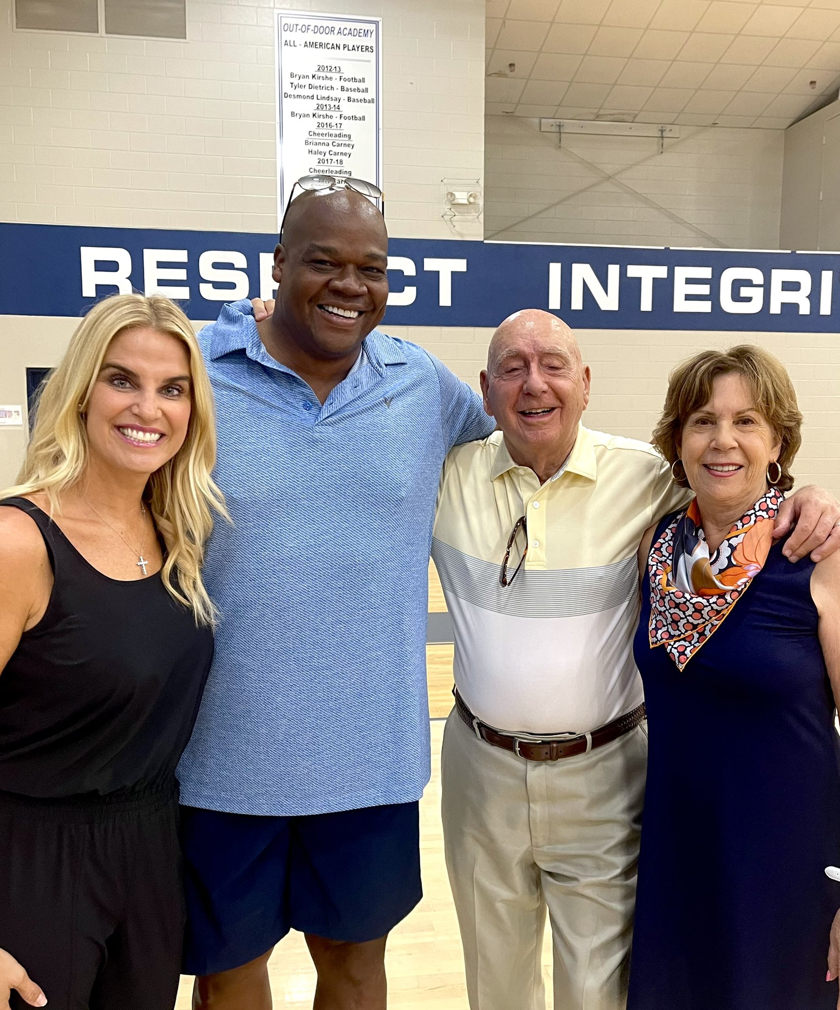 Dick Vitale on X: Had a blast speaking to ALL the students of @Outofdoor  in Lakewood Ranch, Fl . Shared time with classy Hall of Famer FRANK THOMAS  & his wife Megan .