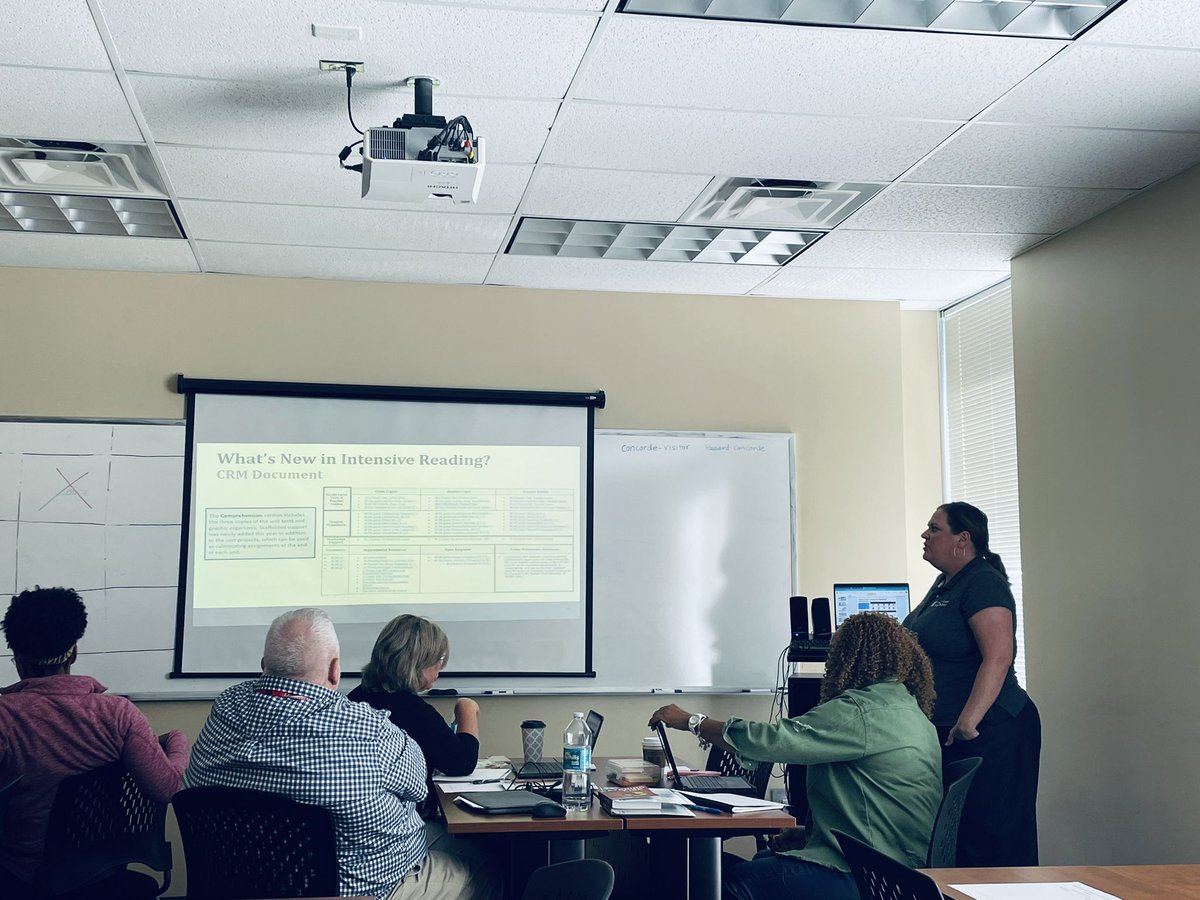 It’s a great day to talk about What’s New in Intensive Reading with some of our high school literacy experts! #ImpactCDL #MTSSocps <a href="/CDLocps/">Curriculum and Digital Learning</a>