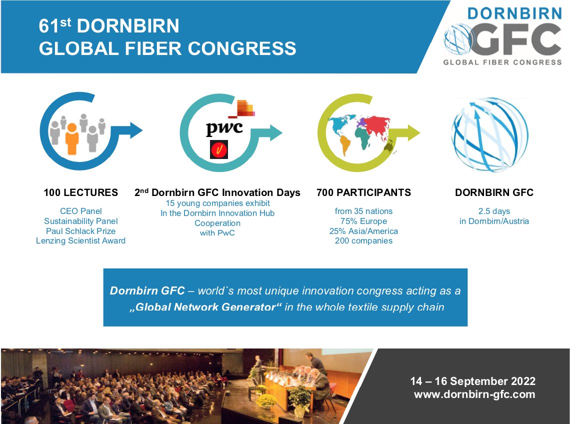 Join us at the 61st @Dornbirn_GFC Conference on Wednesday, September 14 at 2:20pm in Hall B as our founder Karla Magruder speaks about "The Keys to Recycling: Sorting &amp; Pre-processing"-- See you there!