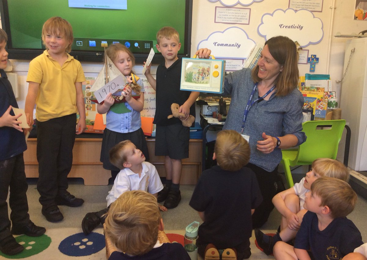 SaxtonCE's tweet photo. More activities in Willow. This time history. We made a time line and sorted out artefacts into their correct decade. The teachers also enjoyed reminiscing with their favourite childhood toys! #teamwillow #saxtonceschool #historytimelines https://t.co/TYKs2shpJA