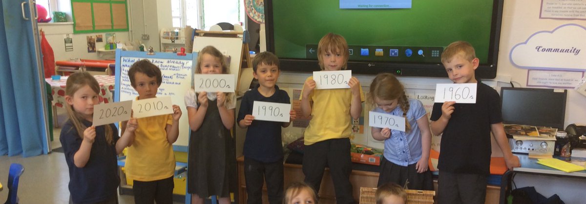 SaxtonCE's tweet photo. More activities in Willow. This time history. We made a time line and sorted out artefacts into their correct decade. The teachers also enjoyed reminiscing with their favourite childhood toys! #teamwillow #saxtonceschool #historytimelines https://t.co/TYKs2shpJA