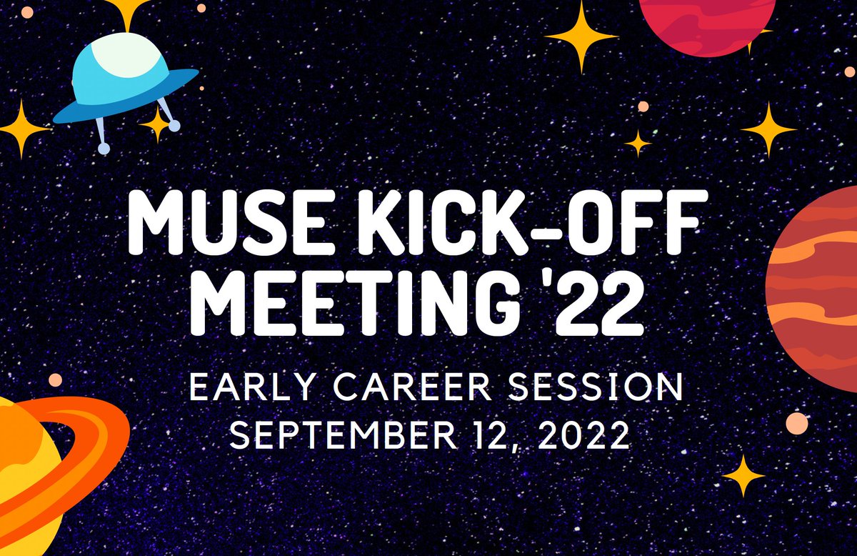 MUSE Astrobiology (@muse_icar) on Twitter photo 🥁 After a busy summer, MUSE community will gather next week! Kickoff meeting lead by early-career researchers for early-career researchers! Featuring awesome metal-science, research updates and failures and networking events! Here comes MUSE Kickoff '22! ⭐🪐🚀 <a href="/NASAAstrobio/">NASA Astrobiology: Exploring Life in the Universe</a> 🥁 After a busy summer, MUSE community will gather next week! Kickoff meeting lead by early-career researchers for early-career researchers! Featuring awesome metal-science, research updates and failures and networking events! Here comes MUSE Kickoff '22! ⭐🪐🚀 <a href="/NASAAstrobio/">NASA Astrobiology: Exploring Life in the Universe</a>