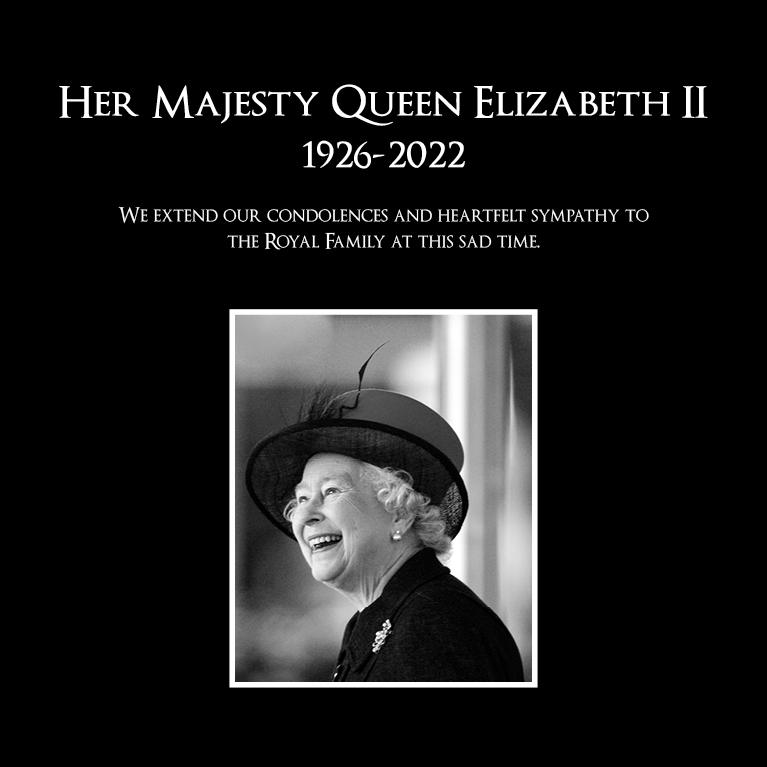 All at Citizen Watch United Kingdom are deeply saddened by the death of Her Majesty Queen Elizabeth II.

We extend our condolences and heartfelt sympathy to the Royal family at this sad time.