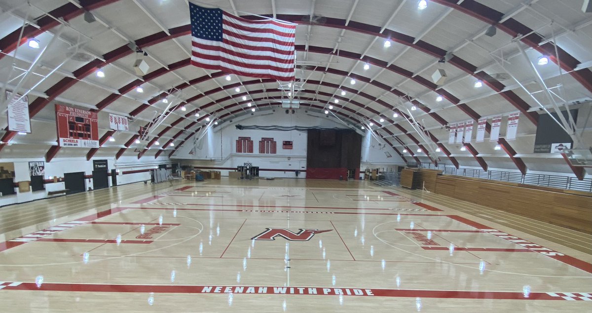 For the second time this year our Activity Director received a message from a school we competed at complimenting our student section for their positive engagement and for leaving the student section clean when they left! Good stuff NHS!  #NeenahWithPride <a href="/OfficalRowdys/">Official RocketRowdy</a>