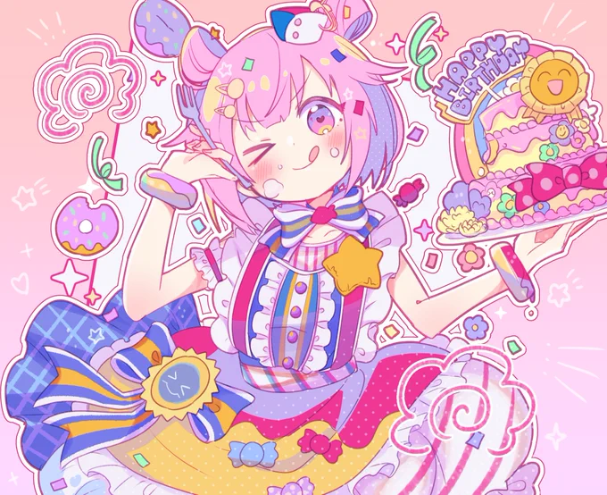 おめでとう!#鳳えむ誕生祭2022 #prsk_FA 