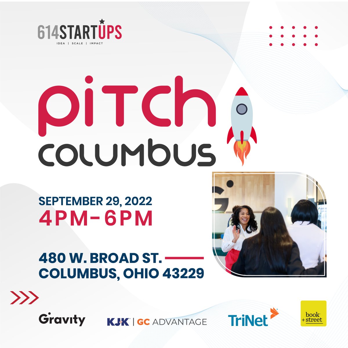 614startups's tweet image. Tickets for Pitch Columbus are going fast! Click to register today and secure your spot. You don't want to miss this edition of Columbus' #1 startup networking event.

eventbrite.com/e/412055137007