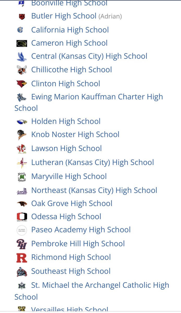 Districts have been posted! Class 3 District 4 will be hosted by West Platte HS in Platte City.