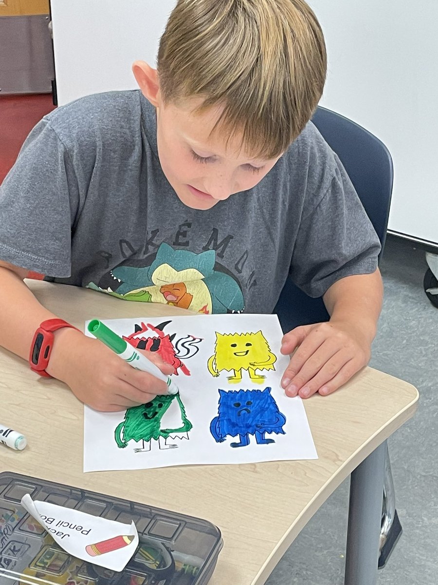 Lizcostelloabc's tweet photo. Making our own mood meters todays! #gretchkostars #onlywb https://t.co/Q14bGBjVmw