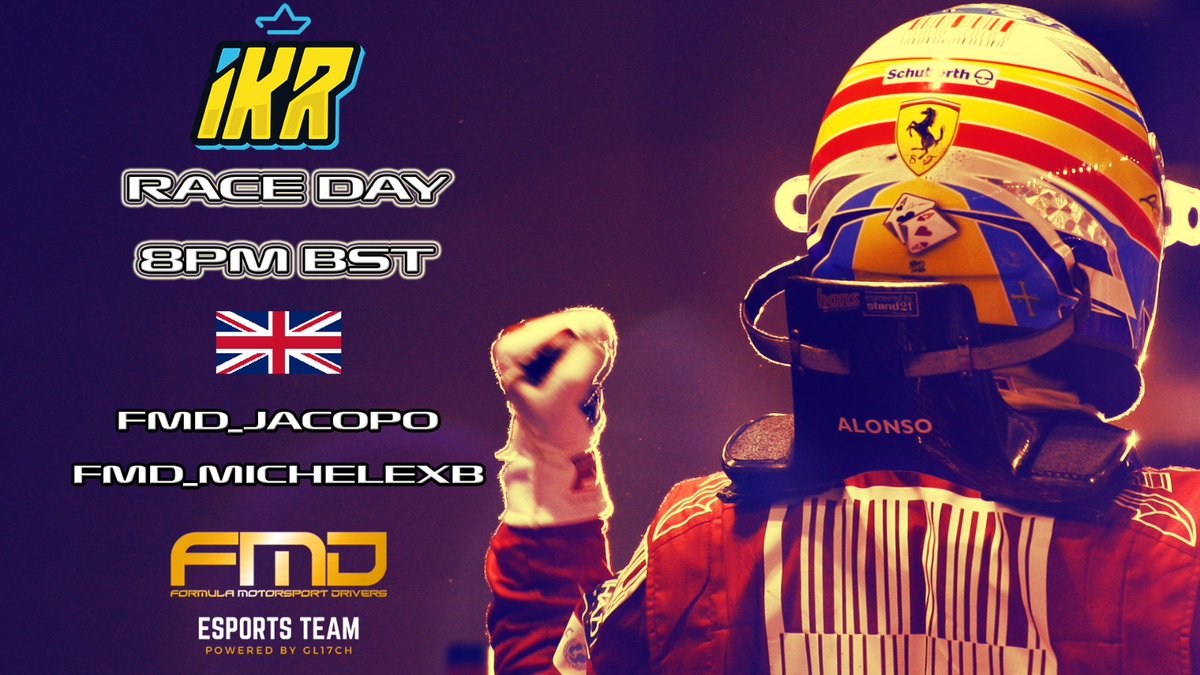 Our line up for today's race 🔥