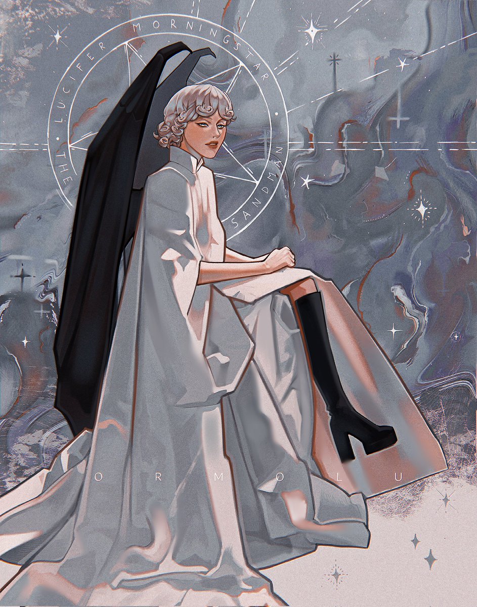 Ormolu_'s tweet photo. lucifer morningstar from #TheSandman https://t.co/q72CAiflNX