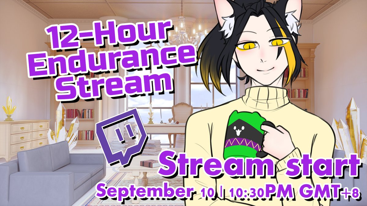 DONOTHON ANNOUNCEMENT!!! I'll be doing an uncapped donothon starting September 10, 10:30PM until September 16!! Starting it off with a 12 hour Endurance stream, lezzgooooooooooooooooooooooooooooooooooooooooooooooooo Will be live here ➡️ twitch.tv/kisaragisekaich