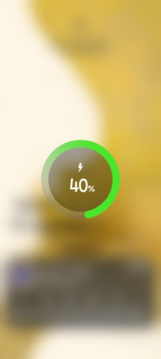 choehau_ara's tweet photo. Time for
Charging screen Themeing
Here it need to be yellow rather than Green
Or the concept of battery %
1%-20 = Red
20-50=Yellow
50-100= Green
#HelloSDC22 https://t.co/f1T1ZrTz7Z