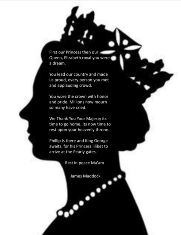 My tribute to Her Majesty