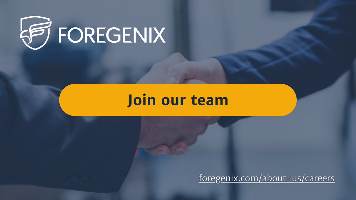 Foregenix's tweet photo. Foregenix Ltd is recruiting a Senior QSA with active PCI DSS certifications LATAM, USA and Europe. This is a fantastic opportunity to become part of a highly respected and globally-renowned team. 

Apply here: https://t.co/NrKNqQjuse

#hiringnow #informationsecurity https://t.co/xMW7kw7ZBU