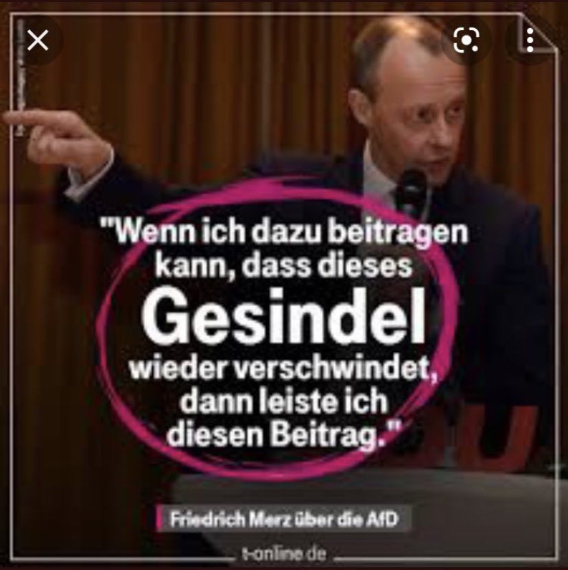<a href="/Alice_Weidel/">Alice Weidel</a> <a href="/ruthlissy/">Zwergeline</a> Es soll ja Leute geben die ihm manchmal sogar zustimmen weil er ja doch relativ konservativ sein soll. Dem ist aber nicht so. Er ist ein Blender. Ein Heuchler noch dazu. Er ist Unwählbar. Und mit ihm die ganze CDU.