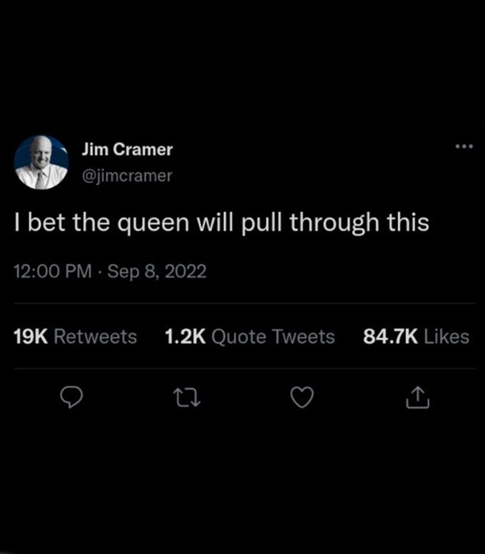 WSBChairman's tweet photo. Cramer has become too powerful https://t.co/EADXTSrKMU