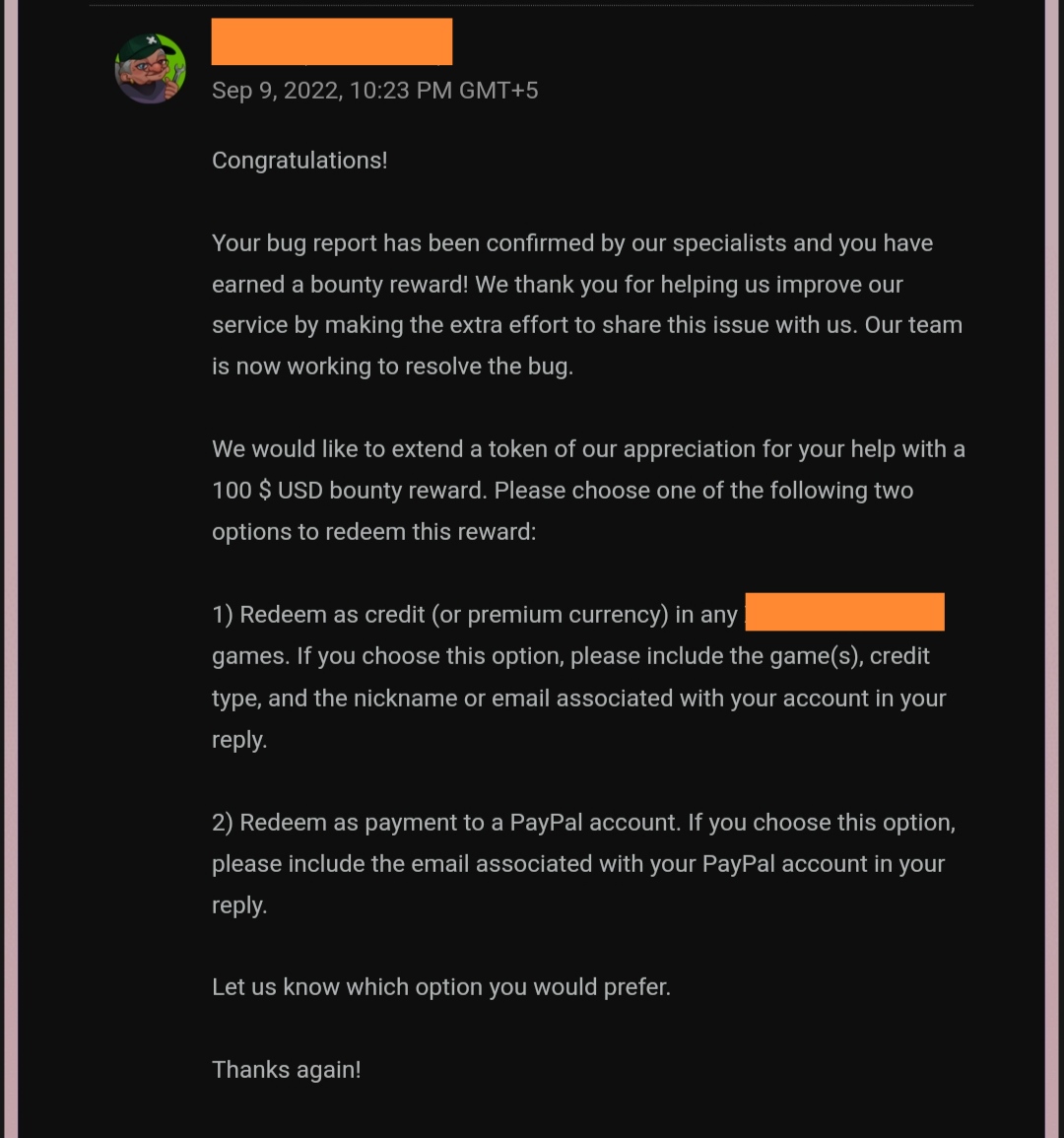 CodingGokul's tweet image. Happy to secure one more time !

[+] Priority : P3
[+] Bug : Open Redirection
[+] Bounty : 100$

Tip : try to find the encoding used in the urls and try to decode it !

#bugbounty #pentesting #webpentesting #cybersecurity #hackerone #bugbountytips #ethicalhacking #hacking