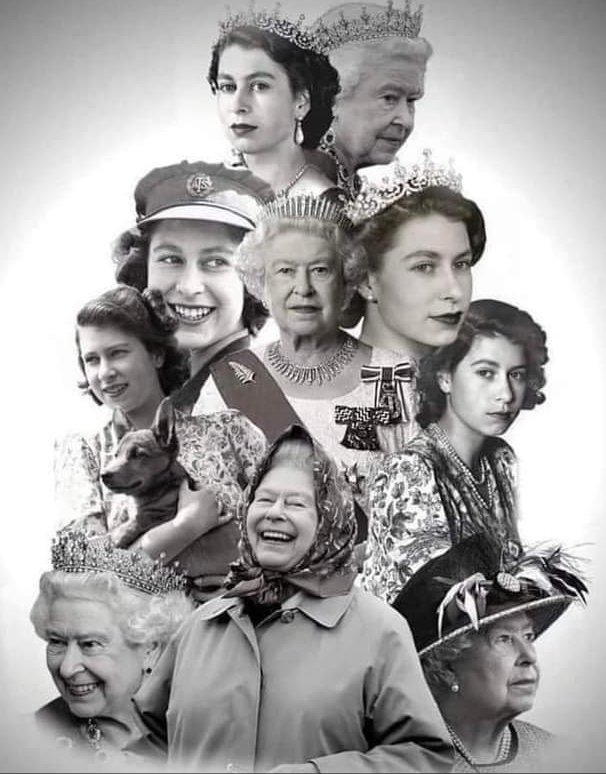 Altesse64's tweet photo. Je ne connais pas l'auteur mais je trouve ce montage très beau #QueenElizabeth https://t.co/fmPGumwfua
