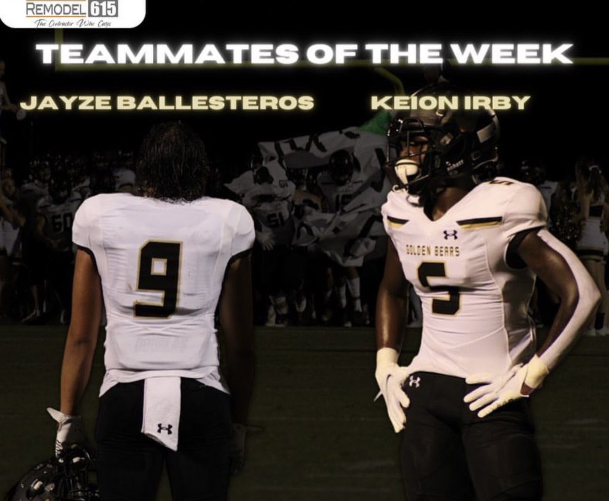 🏅Week 3 Awards 
🏈OPOW: ‘25 OG Carson Slocum
🏈DPOW: ‘24 DL Evan Parsons (again)
🏈STPOW: ‘23 Walter Bowers

🤝TMOW: ‘23 LB Jayze Ballesteros
🤝TMOW: ‘23 WR/RB Keion Irby