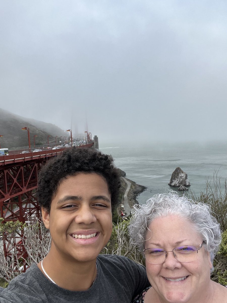 Bring it on 54! My son and I relocated to Oregon this summer (this is the Golden Gate Bridge on our drive north from LA. Better days ahead! Happy Birthday to me! Please help me get past 5000! 🤣