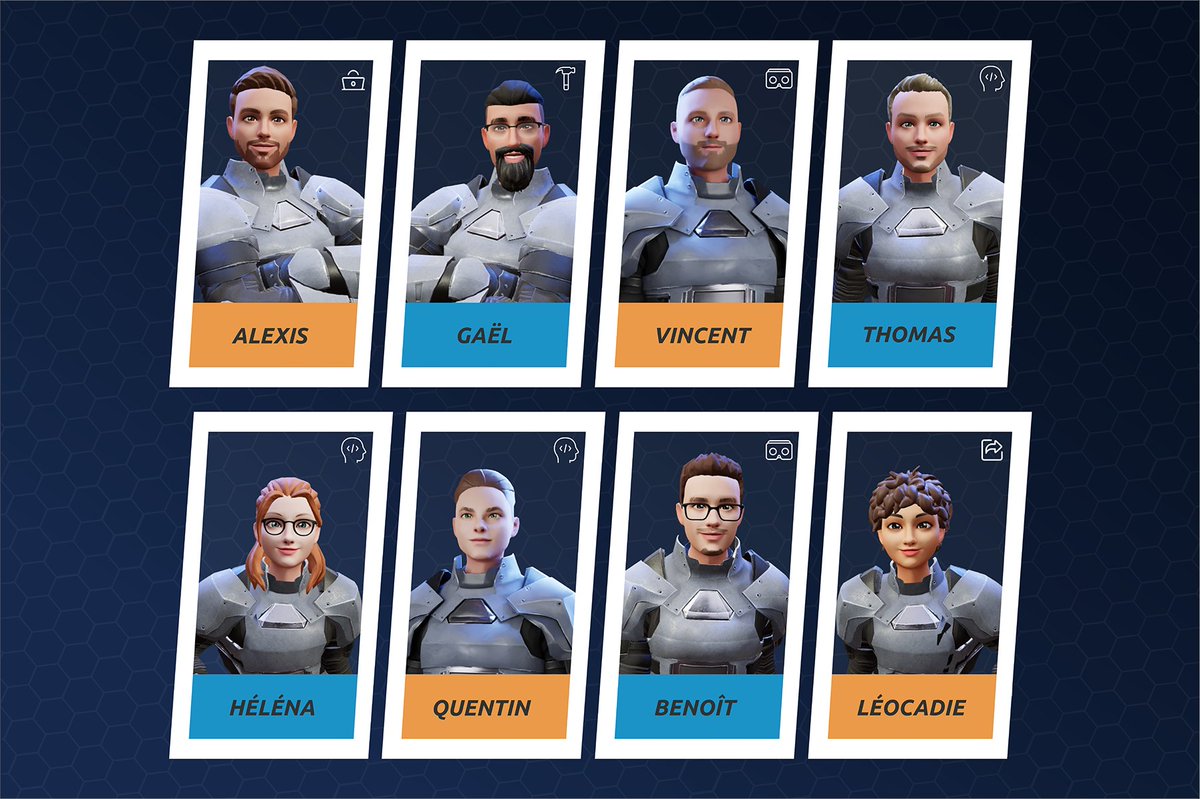 Alterealities's tweet photo. Voici notre équipe au complet ! 
Nous sommes maintenant 8 à travailler chez Alterealities, et ce n’est que le début d’une longue aventure ! 
Beaucoup de choses arrivent prochainement alors n’hésite pas et rejoins-nous sur nos réseaux ! 🕺

#vr #gaming
https://t.co/Qh5HeV5FTz https://t.co/sDaPZQsJaF