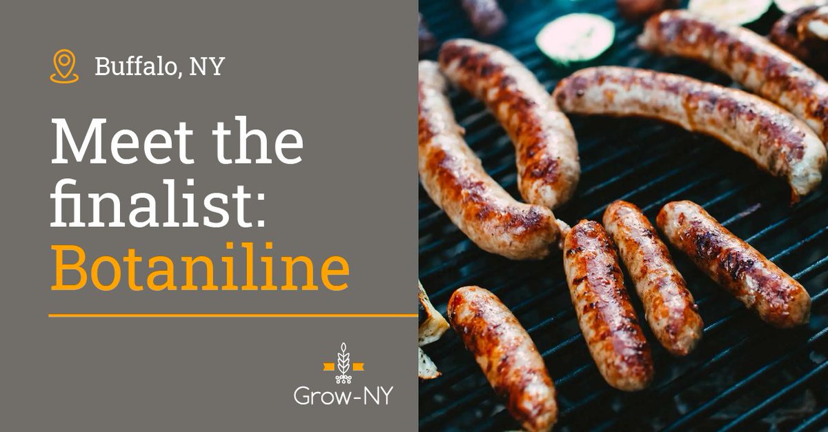 grow_ny's tweet photo. Meet @BotanilineFoods, one of 20 #GrowNY finalists selected among 385 applicants. This innovative company uses plant-based ingredients to produce flavorful, more sustainable meat products. Learn more about the 2022 finalists at https://t.co/nLek2CCiQf. https://t.co/39gBQWiflh