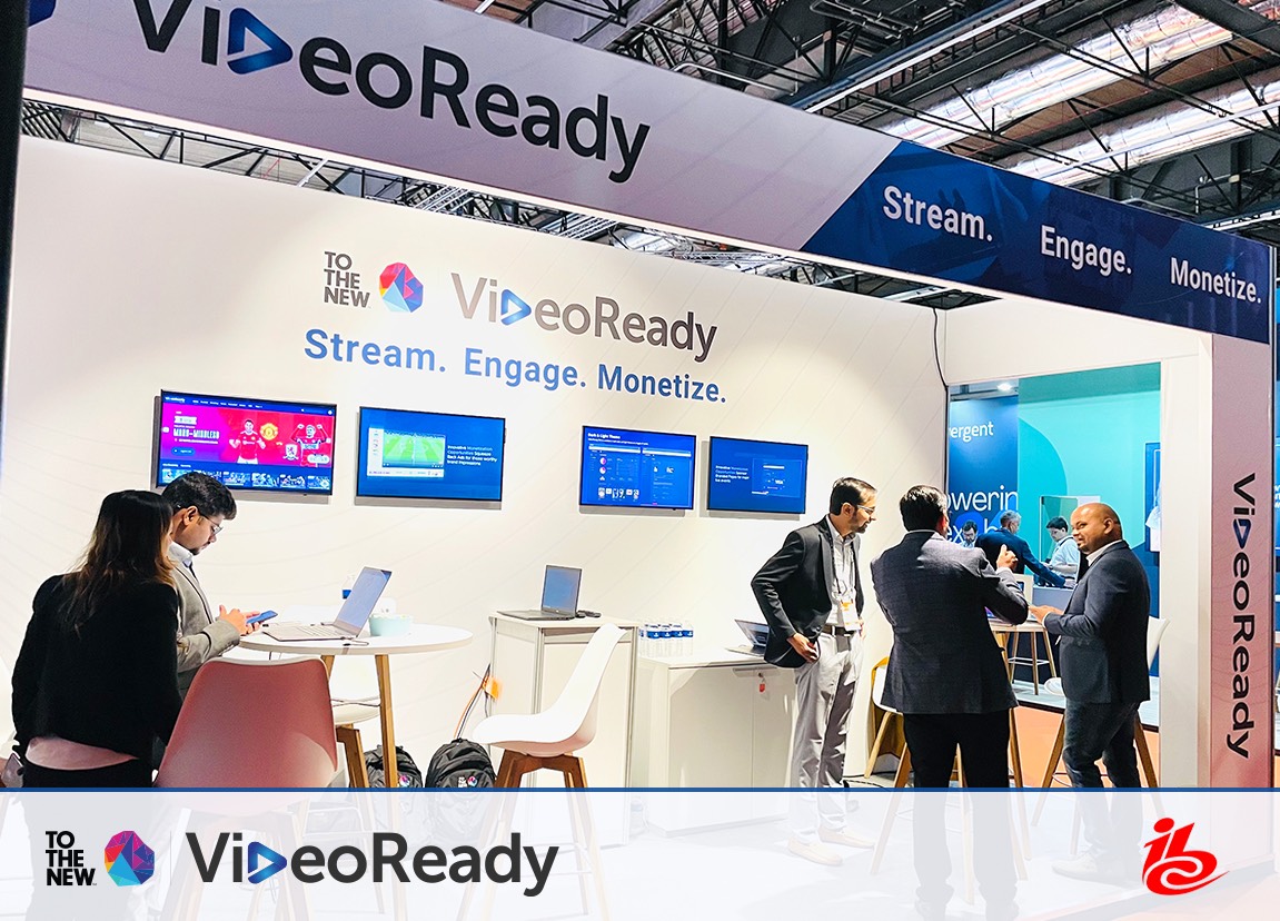 TOTHENEW's tweet photo. We had a great and exciting Day 1 at the @IBCShow 2022!
We’re going to be here for 3 more days. Come and meet us at our booth # 5.F36 at RAI, Amsterdam, and experience #VideoReady live in action!
Look forward to seeing you there!
#stream #engage #monetize #OTT #IBC2022 https://t.co/b7US8ladst