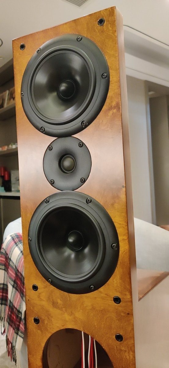 Franscois's tweet photo. Finally finished my latest DIY project, I built the X-Static speaker kit from GR-Research. Putting them through their paces tomorrow. 

#HiFi #XStatic https://t.co/4XBrvkVzcR
