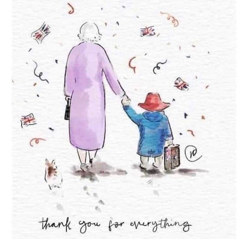 As the week ends we say #ThankYouForEverything from @CoombeAcademy @CoombeGirlsNews @CoombeBoysNews @CoombeSixthForm @KnollmeadPri @rhpkingston @glpns Today our schools have spent time with children and young people reflecting on HM Queen Elizabeth II’s remarkable life.