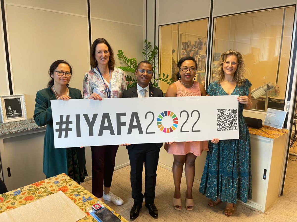 #COFI35 was honoured by the presence of Minister Paubert Mahatante, Madagascar. Watch his speech to celebrate #IYAFA2022 here fao.org/webcast/home/e… <a href="/FAOfish/">Fisheries & Aquaculture</a> <a href="/FAOMadagascar/">FAO in Madagascar, Comoros, Mauritius & Seychelles</a>