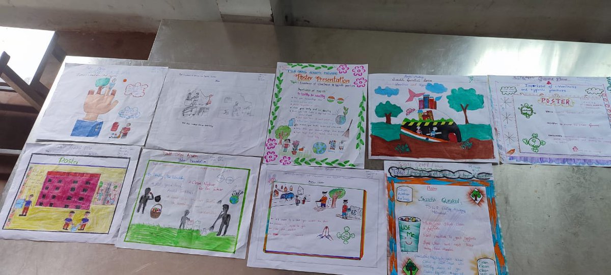 codeacadtswreis's tweet image. As a part of Swachh Gurukul Drive , Coding Academy involved in cleaning of washrooms and water tanks in the school premises.
Students participated in various competitions regarding the importance of cleanliness.
#Day3 #swachhgurukul @codeacadtswreis @TSWREISOCIETY @DRonaldRose
