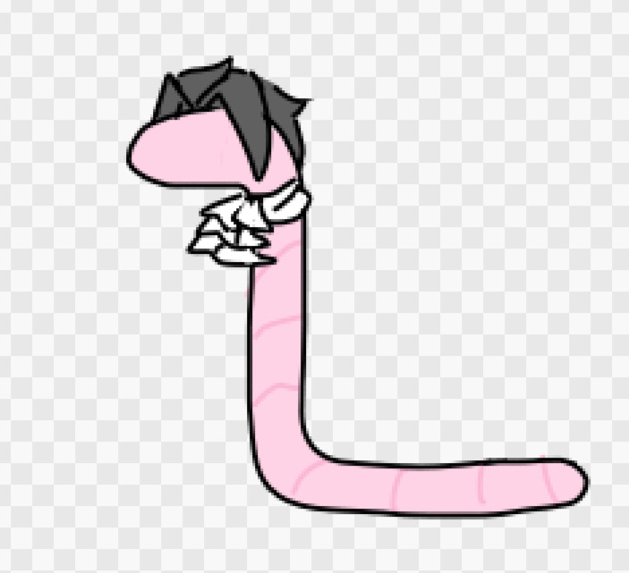 what if his name was miles edgeworm and he looked like this