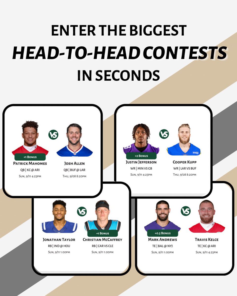 TopPropFantasy's tweet image. EXCLUSIVE: The TopProp App is Live 🚀

Click the link to download now and play fantasy sports like never before: qrco.de/topprop

• Player vs player contests in seconds
• Battle head-to-head against friends

#SwipeToWin