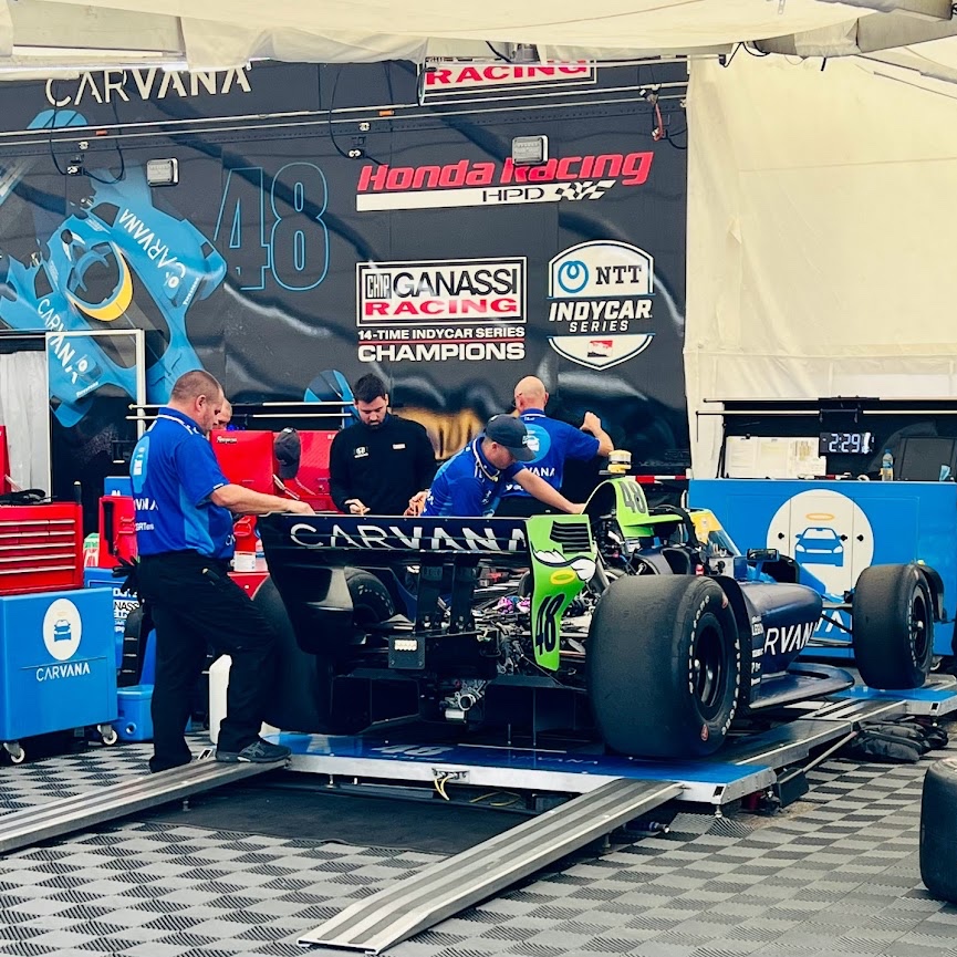 BeAthenianSTEM's tweet photo. What an incredible weekend in the paddock!

@carvanaracing  #GirlsinSTEM #GirlsinTECH #GirlsinEngineering #girlsinMATH #girlpower #AthenaRacing #ClubAthena #girlboss #careerdevelopment #representationmatters #futureisfemale #STEMeducation #indycar https://t.co/JH9wjdQAiU