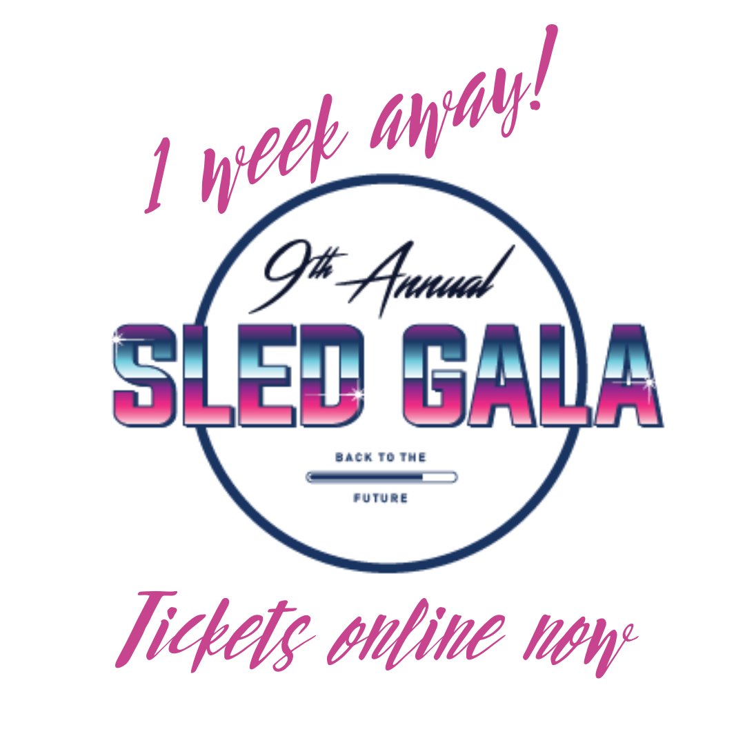 The Fall Gala is just one week away! Today is the last day to buy tickets - Your $100 ticket includes all of the evening's entertainment, food, and drinks.

Get your tickets online now and don't miss out on the event of the year. sledfund.org/gala/