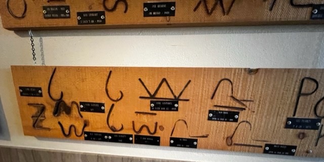 TexasCounties's tweet image. County brands on display in the Young County Courthouse.

Among their several duties, county clerks are custodians of public records such as birth and death certificates, deeds and livestock brands. To learn more about Texas counties, visit texascountiesdeliver.org.

#254Strong