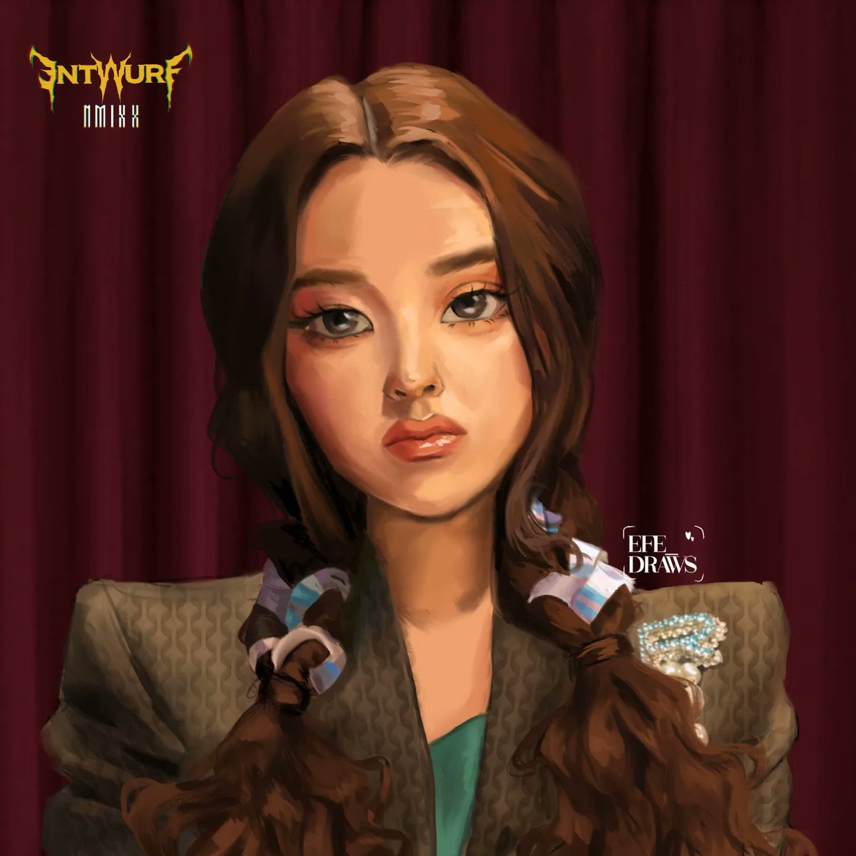 nmixxkaetchbook's tweet photo. Jiwoo 💜
@NMIXX_official

Hope you like it ♥️ Pls retweet it and share it with your #nswer 🤍

#jiwoo #nmixxjiwoo #nmixxfanart #nmixxbanner #NMIXX_DICE #NMIXX_ENTWURF https://t.co/RQAZ8MAwhO